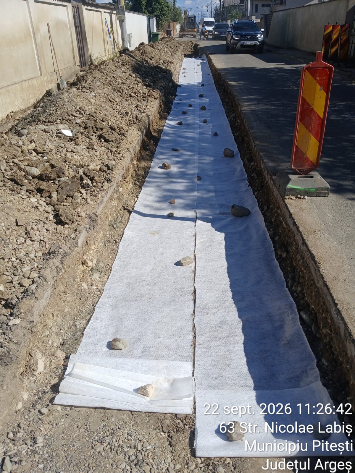 CL 06 – UAT Pitești, str. Nicolae Labiș – Lucrări de refacere a sistemului rutier